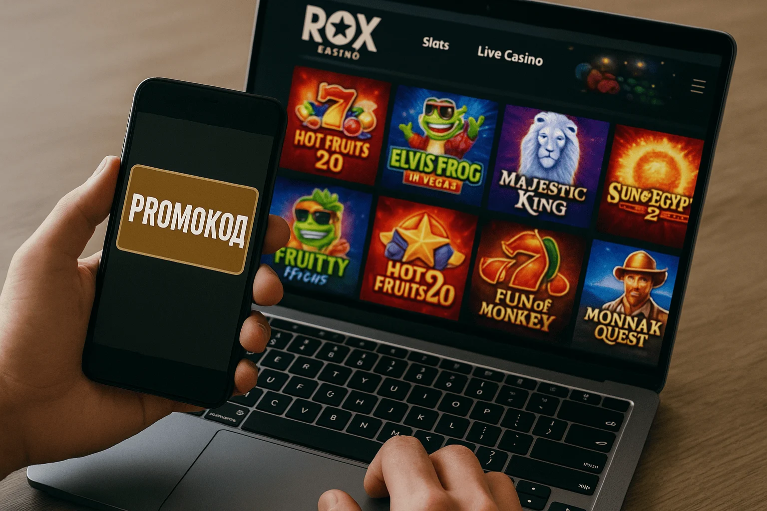 Ігрові автомати Rox Casino