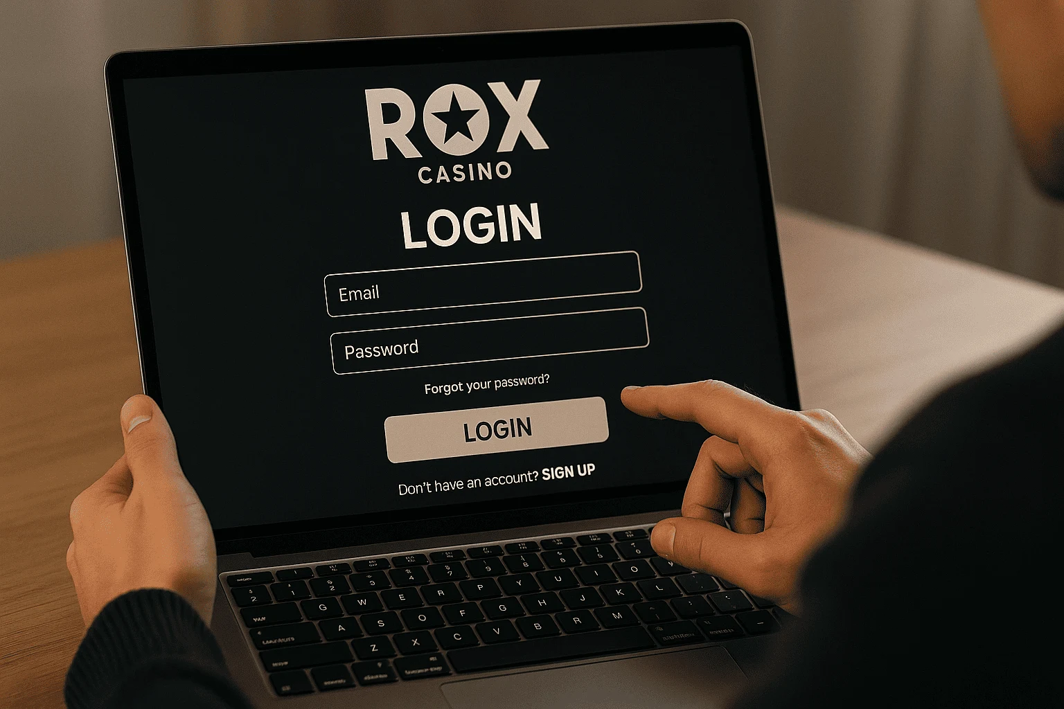 вхід у Rox Casino