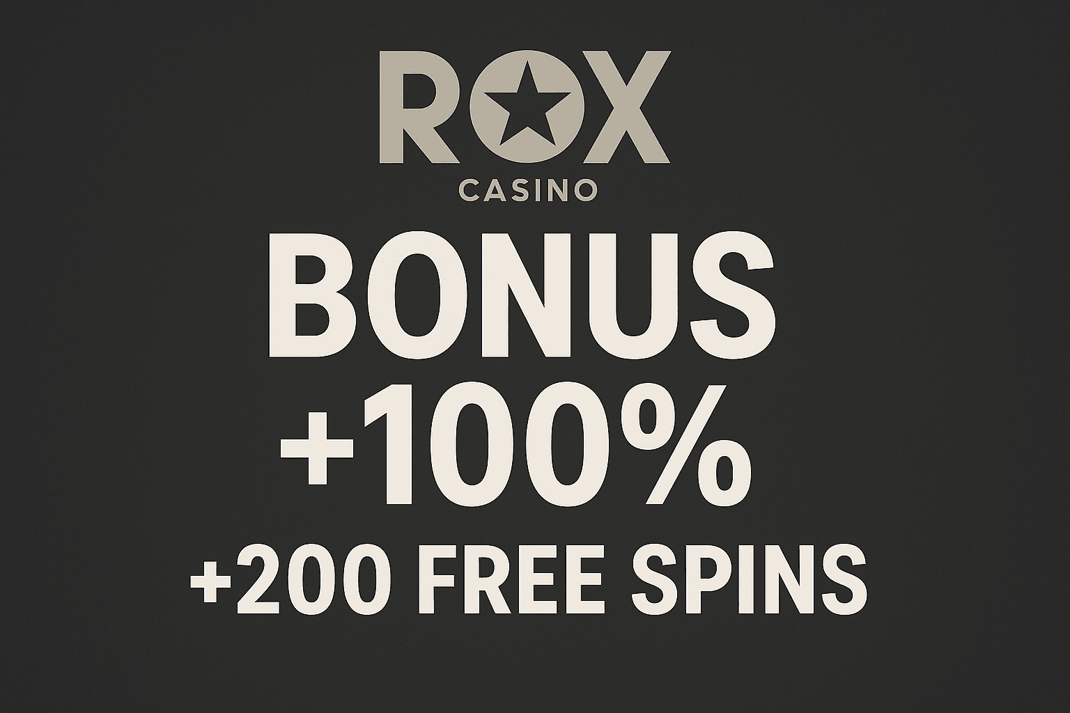 Промокод Rox casino